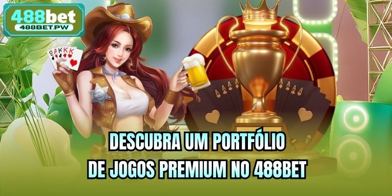 Descubra um portfólio de jogos premium no 488bet